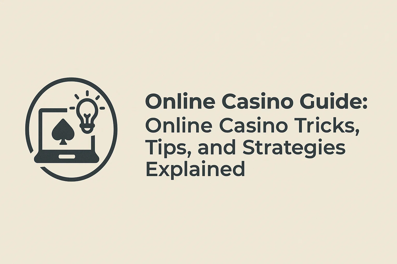 Online Casino Guide: Online Casino Tricks, Tips, and Strategies Explained